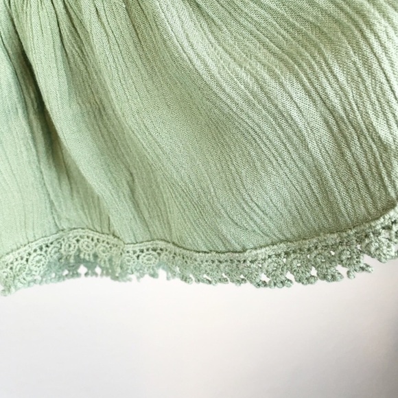 Socialite Off The Shoulder Bell Sleeve Boho Dress Size L - Picture 6 of 9